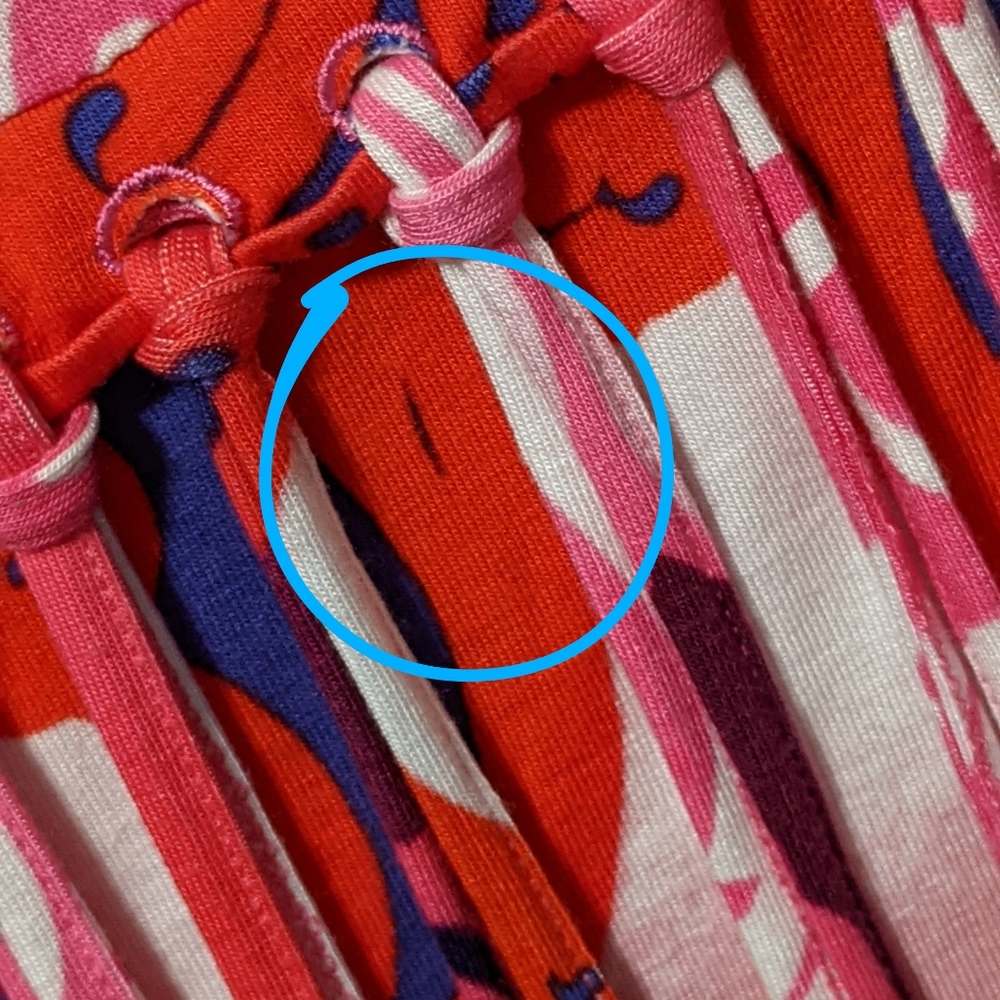 Bebe fringe jersey dress party going out Moroccan print XS - Picture 13 of 13